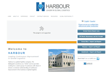 Tablet Screenshot of harbouronline.com